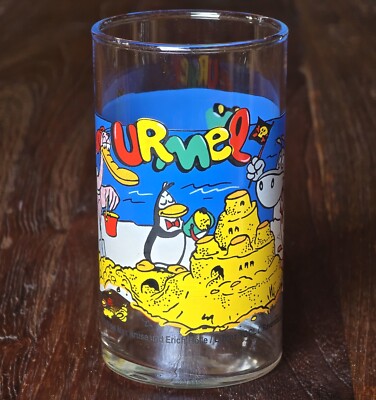 Urmel, Glas Nr. 5 Ravensburger Film+TV  Trinkglas, Sammelglas, Urmel aus dem Eis