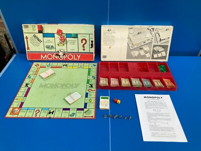 Monopoly N°3 HAVANE MIRO PARKER Jeux de Société Complet Ancien Livré