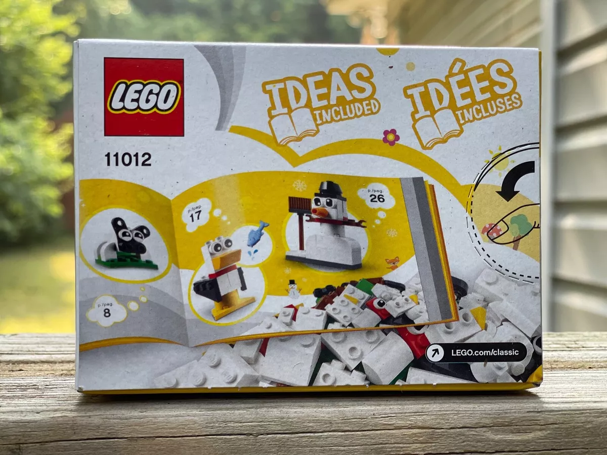 LEGO 11012 2021 Classic Creative White Bricks Building Set 11012