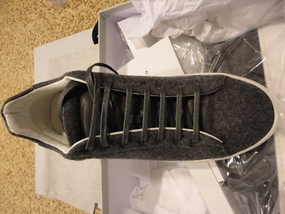 [NEW] ETQ AMSTERDAM ''Low 4'' Wool Flannel Sneakers UK9(US10) MSRP 275