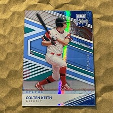 2020 Colten Keith Panini Elite Extra Edition Status Blue /249 - #139