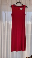 Dolce & Gabbana Dress Sleeveless Women Size 38 Red