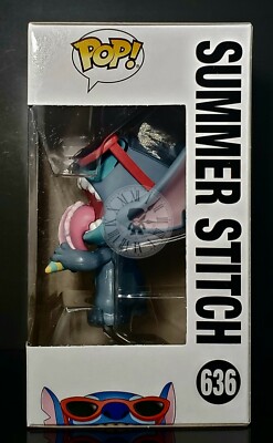 Figurine Pop Lilo et Stitch [Disney] #636 pas cher : Stitch en Été