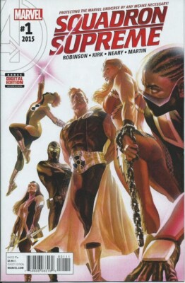 SQUADRON SUPREME 2016 #1-15 COMPLETE SET LOT FULL RUN HYPERION NAMOR SUB-MARINER