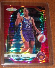 2024 Panini WNBA Prizm Basketball Aari McDonald Red Pulsar Card-286/299