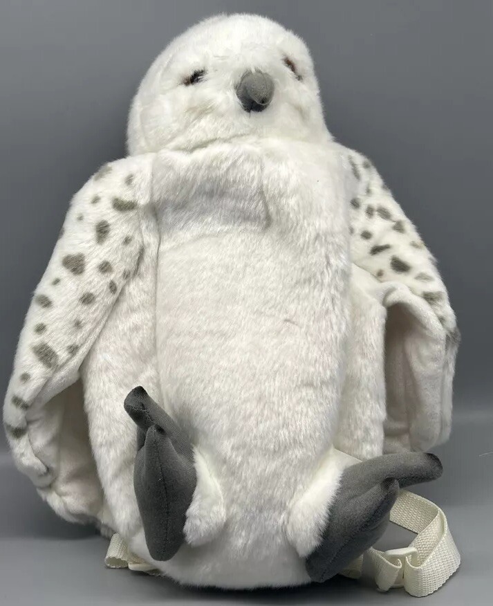 HEDWIG White Owl Plush Backpack Wizarding World Harry Potter