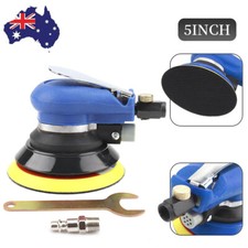 5" 125MM Air Random Orbital Palm Sander Dual Action Vacuum Pneumatic Tools
