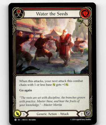 Flesh And Blood Water the Seeds (Red) - Part the Mistveil