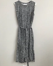 Encore by Idina Menzel Petite Easy Jersey Tee Dress - Black (sz 2XP) a587241 -