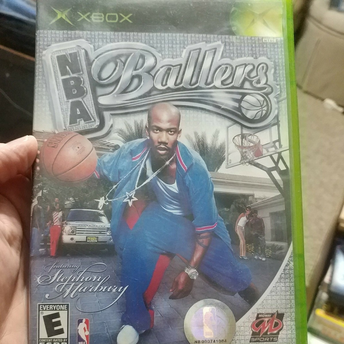 NBA Ballers-Microsoft Xbox-sports/basketball-Stephon Marbury