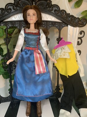 Beauty And The Beast Village Belle Doll Emma Watson Disney Movie Beast  Costume