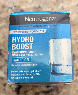 Neutrogena Hydro Boost Water Face Gel for Dry Skin 50ml / 1.7oz some box wear