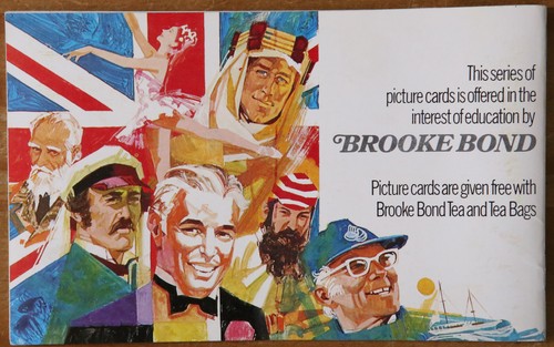 Tarjetas con fotos de Brooke Bond - gente famosa - álbum sin usar y conjunto de piezas (29 tarjetas) - Imagen 3 de 24