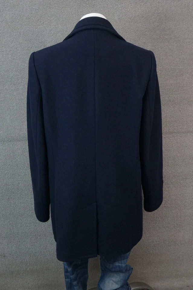 Chaquetón Pendleton Vintage Para Mujer Azul Corderos Lana Nylon Doble Pecho Talla L Foto 4 de 4