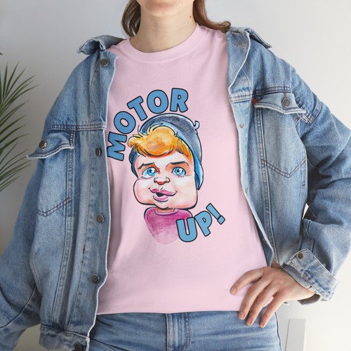 HayHay Says, "Motor Up!" Heavy Cotton Tee - Picture 166 of 193