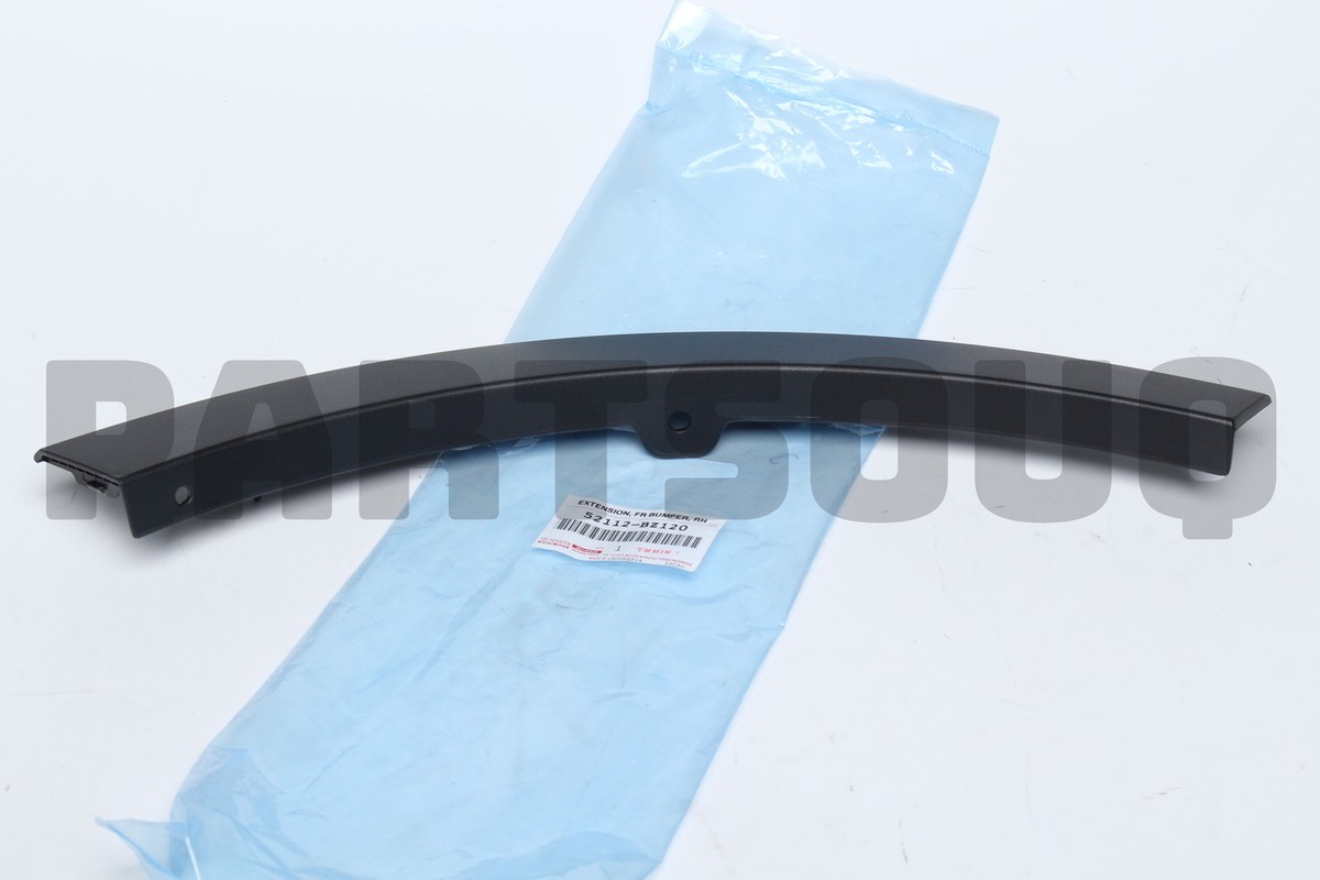 52112BZ120 Genuine Toyota EXTENSION, FR BUMPER 52112-BZ120 | eBay