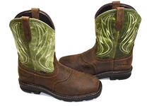 Ariat 10.5 EE Work Mens 10" Sierra Shock Shield Steel Toe Work Boot 10042541