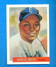 1992 Eclipse Shea Stadium Nergo League Monte Irvin #1  NMT See Scan  HOF