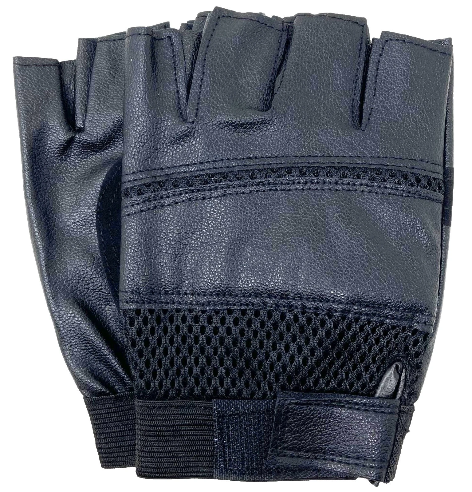 Guantes y mitones para Imitación de Cuero Negro para Hombres
