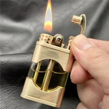 Zorro New Kerosene Lighter Transparent Oil Bin Creative Portable Smoking Lighter