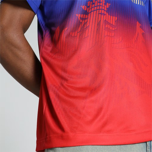 ROYAL CHALLENGERS BANGALORE Match Jersey RCB Mens Puma Replica Shirt IPL 2024 - Picture 7 of 7