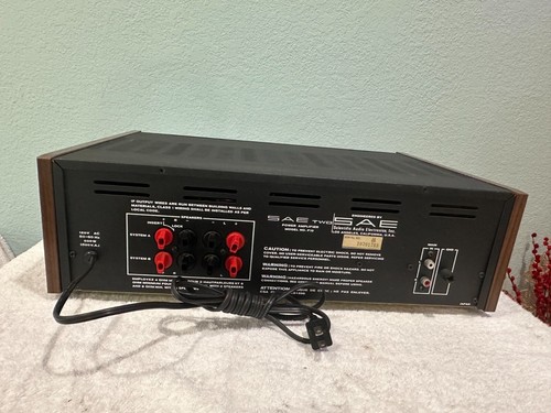 SAE TWO P-10 STEREO POWER AMPLIFIER. MADE IN USA - Picture 6 of 11