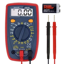 AstroAI Digital Multimeter 2000-Count AC/DC Ohm Voltmeter with Beeper Tester