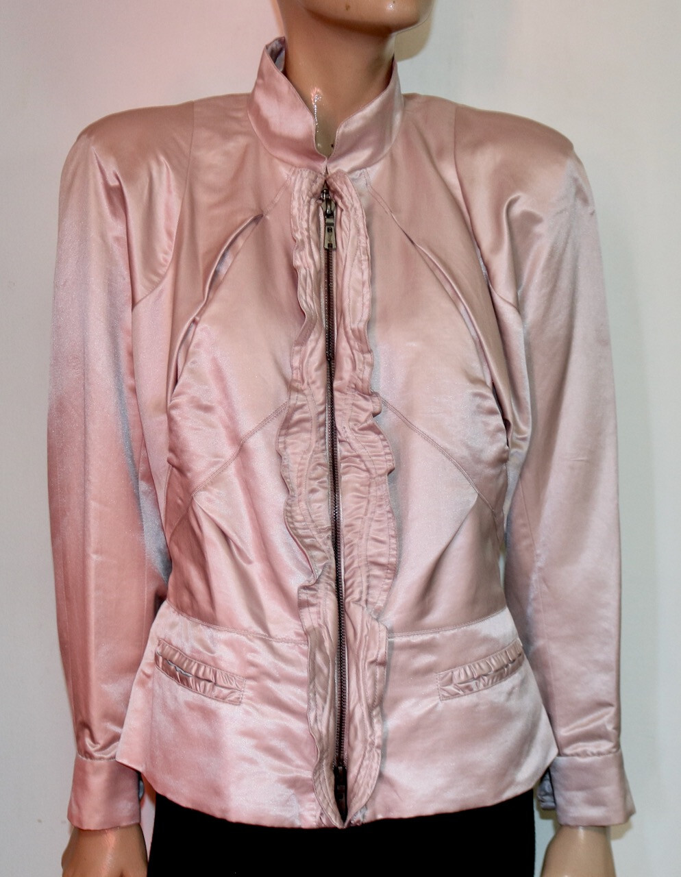 Giacca Yves Saint Laurent Rive Gauche 2003 US 12 F 44 Tom Ford