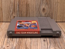 Tag Team Wrestling -- NES Nintendo Original Classic Authentic Game TESTED