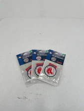 New MLB Boston Red Sox  Sport Scent Hanging Gel Air Freshener Set of 3