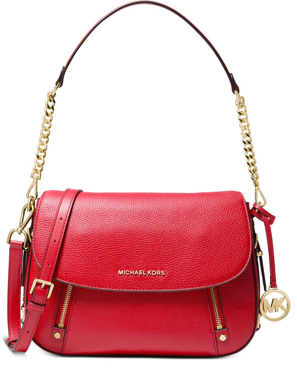 Michael Kors Med Bedford Legacy Pebbled Leather Shoulder Bag BRT
