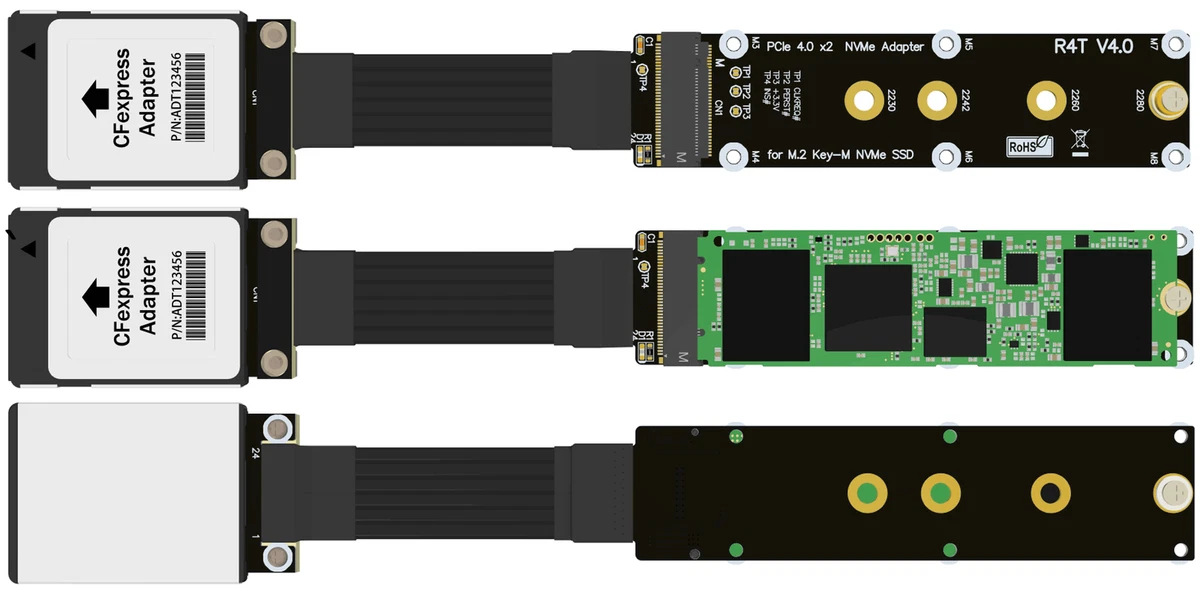 Nvme extension cable store