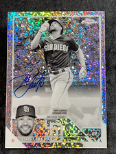 2023 Topps Chrome MINI DIAMOND REFRACTOR ROOKIE AUTO Luis Liberato SSP, item 2