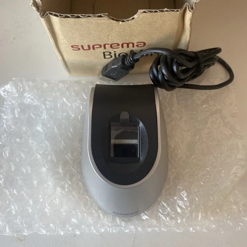 Suprema BioMini USB Fingerprint Scanner, FAP10 Authentication, IP65, bio mini