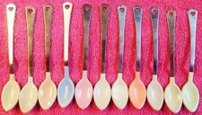 11 - Munchkin baby spoons stainless with rubber tips