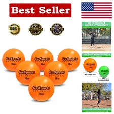 Gosports 6 Pack 16 oz Weighted Softballs - Fo...