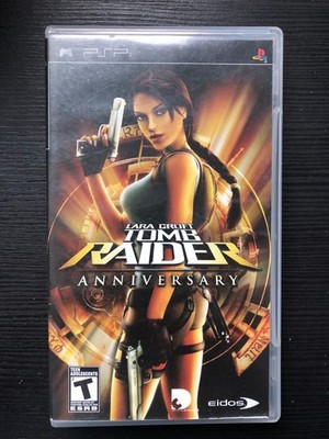 Lara Croft: Tomb Raider Anniversary (Sony PSP, 2007) Complete CIB Tested Working