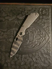 Strider SnG Dgg Full ti Tiger Blade