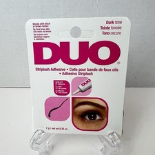 Duo Striplash Adhesive Dark Tone 7g 0.25oz Eyelash Glue Waterproof Long Lasting
