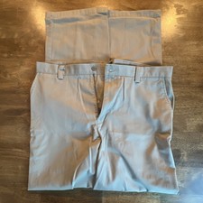 Vintage 90's Mens Beige Pants Dockers Non Pleated 36x32 Casual - WORN ONCE MINT
