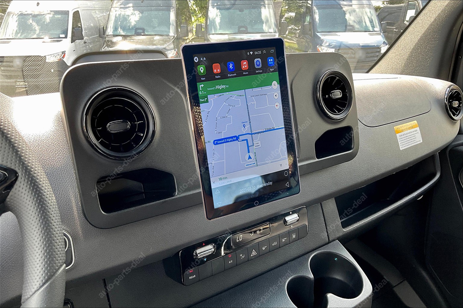 For 2018-22 Mercedes Benz Sprinter 10.1" Android 15 CarPlay 