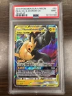 PIKACHU ZEKROM ~ 2019 Pokemon PSA 9 Card #33/181 Sun & Moon Team Up Tag Team