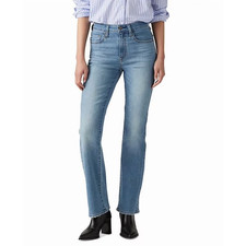 Levi's 725 Womens Size 32X30 Many Thanks High Rise Bootcut Jeans Stretch NEW