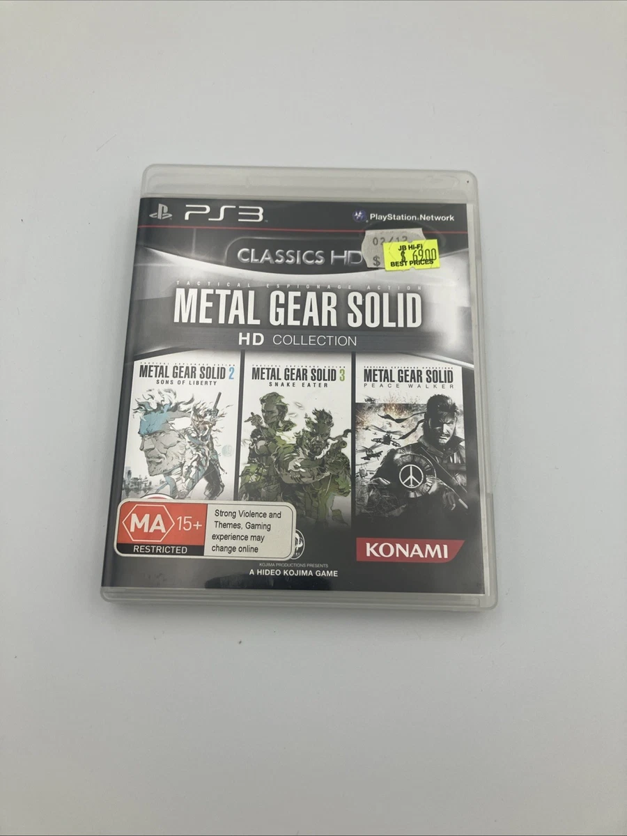 Trader Games - METAL GEAR SOLID HD COLLECTION SONY PLAYSTATION 3 (PS3) UK (NEUF - BRAND NEW) JEU EN FRANCAIS on Playstation 3