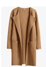 Women's Open Front Knit Cardigan/Coatigan Long XL