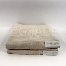 Hotel Collection Finest Elegance 2 Bath Towel 100 Cotton Turkiye Made Beige New