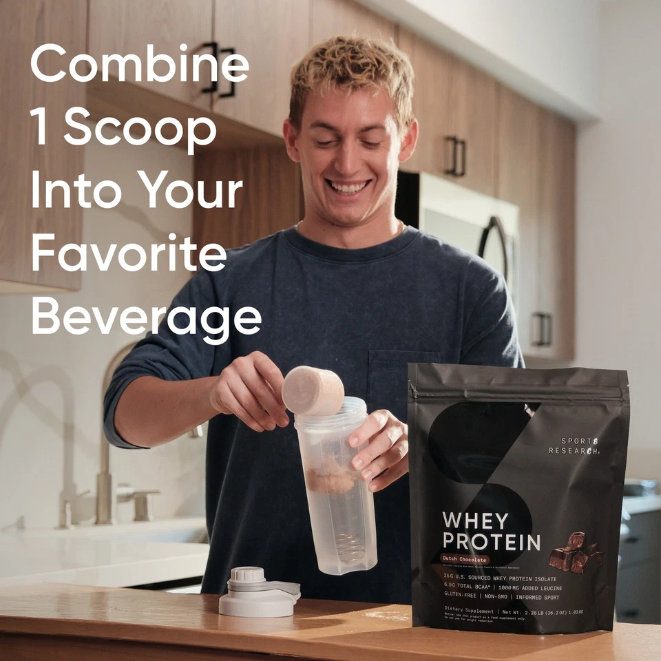 Изолят сывороточного белка — американский протеиновый порошок для спортивного питания 5 фунтов в упаковке - Изображение 3 из 4