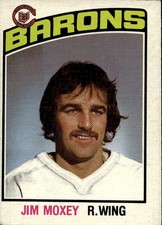 1976-77 O-Pee-Chee SET BREAK #349 Jim Moxey RC Rookie EX