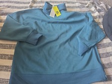Women's Airy Sleek Funnel Neck Sweatshirt - All In Motion Small