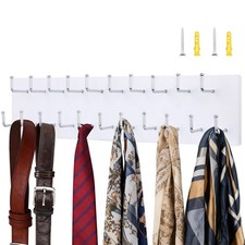 Belt Organizer Holder Wooden Belt Hanger for Closet Wall Mount Belt Storage R...